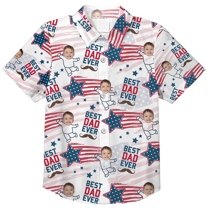 Personalized For Dad Custom Photo Dad Ever Hawaiian Shirt 33412 1