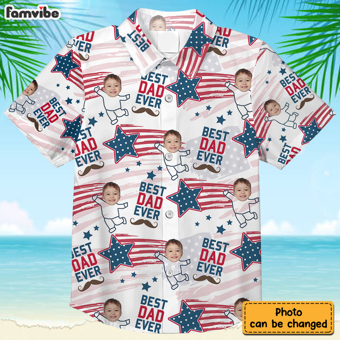Personalized For Dad Custom Photo Dad Ever Hawaiian Shirt 33412 1