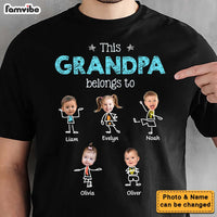 Personalized This Grandpa Belongs To Shirt Shirt - Hoodie - Sweatshirt 33416 thumb 1