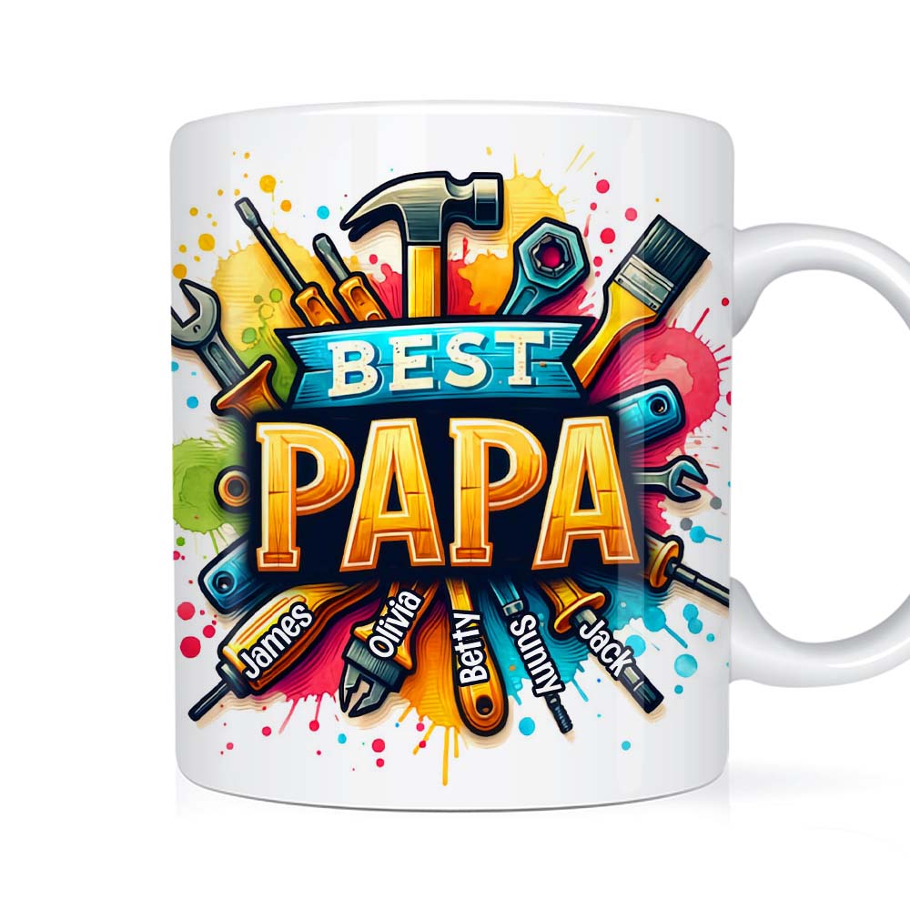 Personalized Gift for grandpa Mug 33417 Primary Mockup