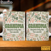 Personalized Gift For Grandma 3D Inflated Print Mug 33425 thumb 1