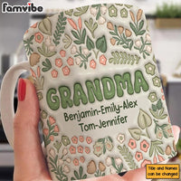 Personalized Gift For Grandma 3D Inflated Print Mug 33425 thumb 1