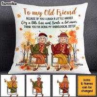Personalized Gift To My Old Friend Autumn Pillow 33427 thumb 1