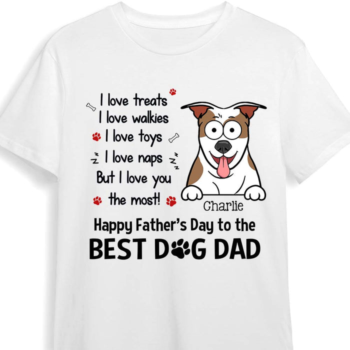 Personalized Gift For Dog Dad Shirt - Hoodie - Sweatshirt 33429 1