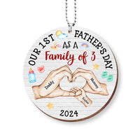 Personalized Gift for Family First Father's Day Ornament 33435 thumb 1