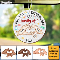 Personalized Gift for Family First Father's Day Ornament 33435 thumb 1