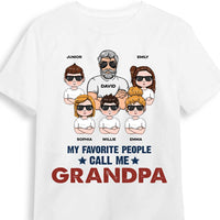 Personalized For Dad My Favorite People Call Me Shirt - Hoodie - Sweatshirt 33437 thumb 1