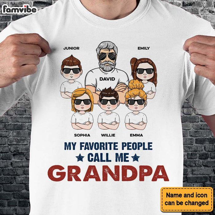 Personalized For Dad My Favorite People Call Me Shirt - Hoodie - Sweatshirt 33437 1