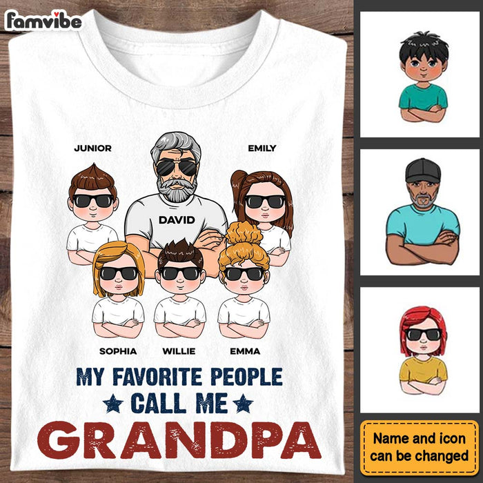 Personalized For Dad My Favorite People Call Me Shirt - Hoodie - Sweatshirt 33437 1
