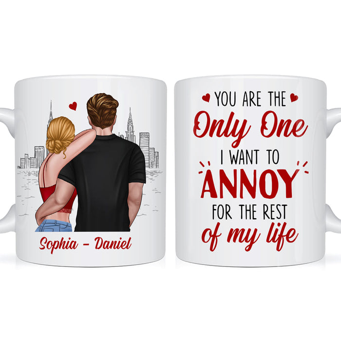 Personalized For Couple You're The  Only One Mug 33445 1