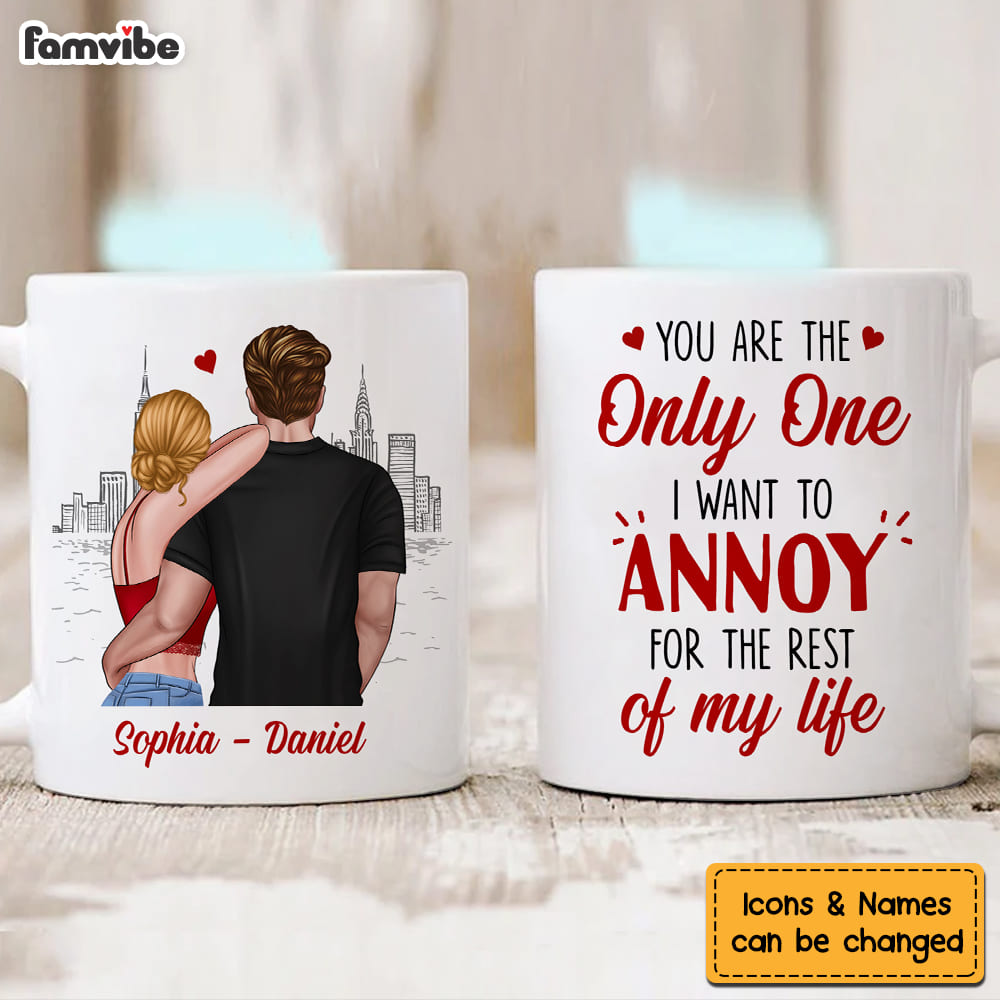 Personalized For Couple You're The  Only One Mug 33445 Primary Mockup