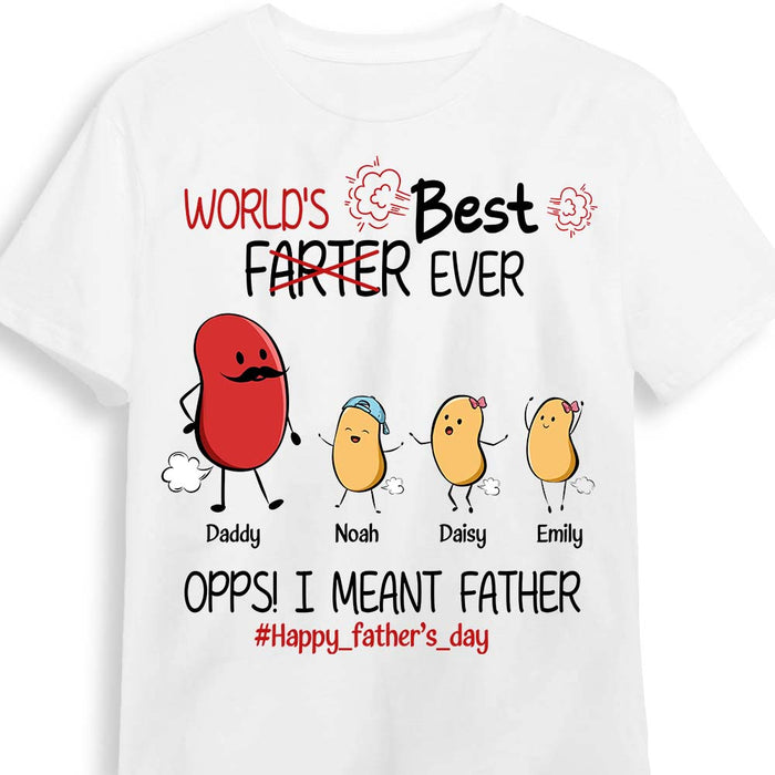 Personalized Gift For World's B*st Farter Ever I Mean Father Shirt - Hoodie - Sweatshirt 33449 1