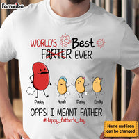 Personalized Gift For World's B*st Farter Ever I Mean Father Shirt - Hoodie - Sweatshirt 33449 thumb 1