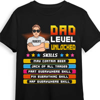 Personalized Gift For Dad Grandpa Level Unlocked Shirt - Hoodie - Sweatshirt 33451 thumb 1