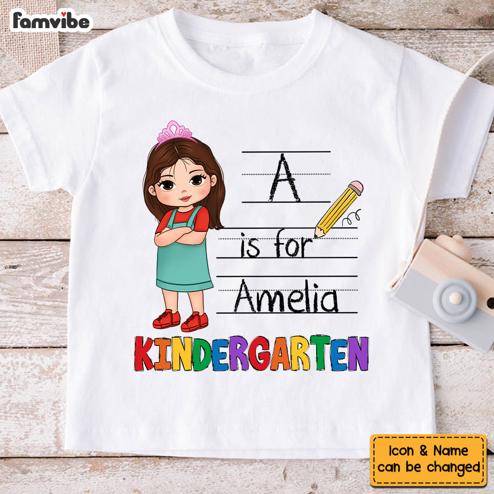 Personalized Gift For Granddaughter Back To School Kid T Shirt - Kid Hoodie - Kid Sweatshirt 33454 Mockup 2