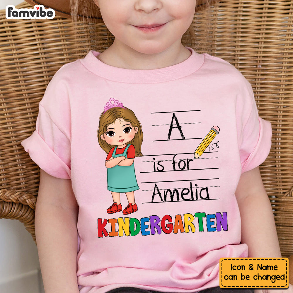Personalized Gift For Granddaughter Back To School Kid T Shirt - Kid Hoodie - Kid Sweatshirt 33454 Mockup 2