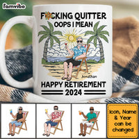 Personalized For Dad Oops I Mean Happy Retirement Mug 33457 thumb 1