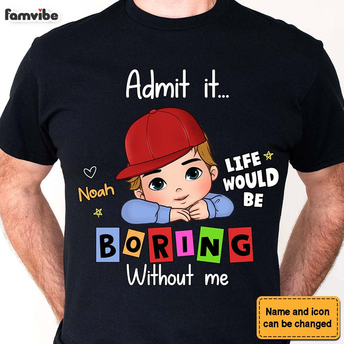 Personalized Gift For Grandpa Dad Admit It Shirt - Hoodie - Sweatshirt 33466 1