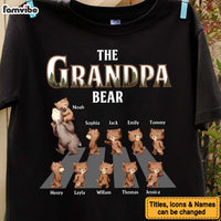 Personalized Gift For The Grandma Grandpa Bear Custom Grandkids' Shirt - Hoodie - Sweatshirt 33469 thumb 1