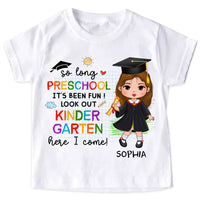Personalized For Granddaughter Preschool Graduate Kid T Shirt - Kid Hoodie - Kid Sweatshirt 33481 thumb 1