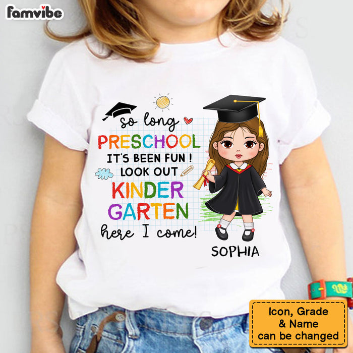 Personalized For Granddaughter Preschool Graduate Kid T Shirt - Kid Hoodie - Kid Sweatshirt 33481 1