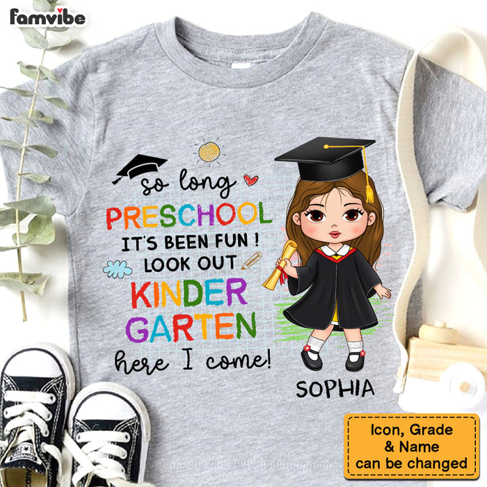 Personalized For Granddaughter Preschool Graduate Kid T Shirt - Kid Hoodie - Kid Sweatshirt 33481 1