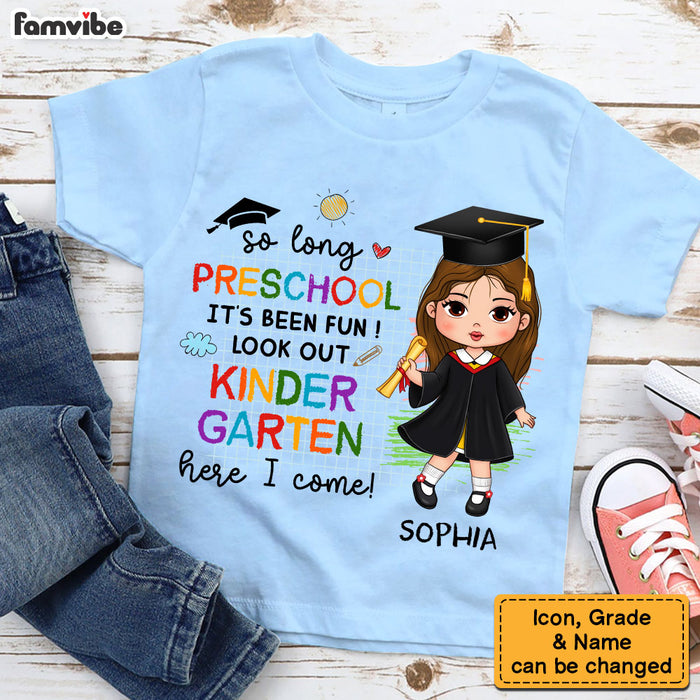 Personalized For Granddaughter Preschool Graduate Kid T Shirt - Kid Hoodie - Kid Sweatshirt 33481 1