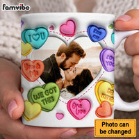 Personalized Gift For Couple Inflated Print Mug 33487 thumb 1