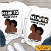 Personalized Gift For Couple Married Since Couple T Shirt 33489 1