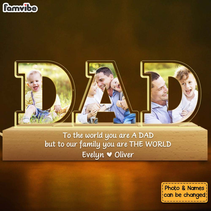 Personalized Gift For Dad Photo Acrylic Name Night Light 33494 1