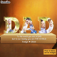 Personalized Gift For Dad Photo Acrylic Name Night Light 33494 thumb 1