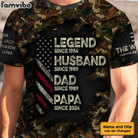 Personalized Gift For Legend Husband Dad Papa All-over Print T Shirt - Hoodie - Sweatshirt 33504 thumb 1