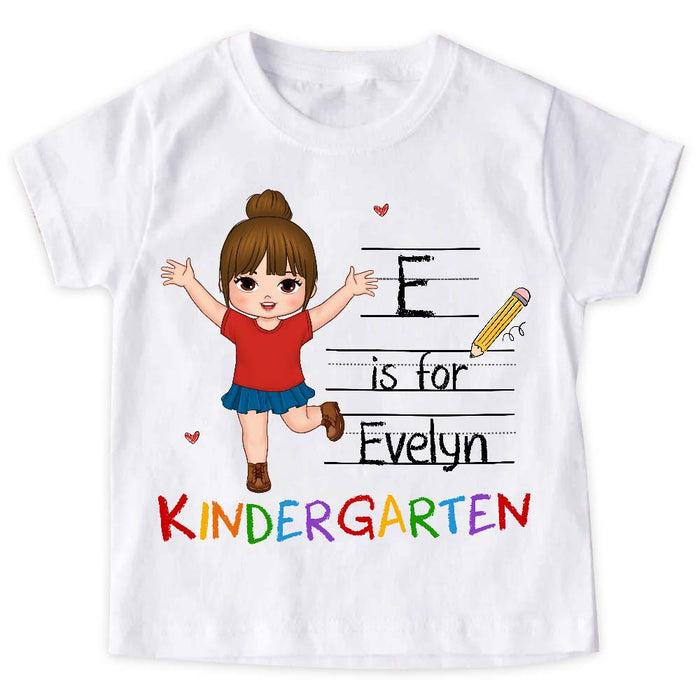 Personalized Gift For Grandson Alphabet Back To School Kid T Shirt - Kid Hoodie - Kid Sweatshirt 33509 1