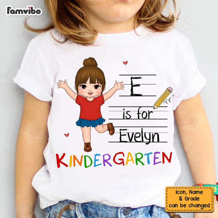 Personalized Gift For Grandson Alphabet Back To School Kid T Shirt - Kid Hoodie - Kid Sweatshirt 33509 1
