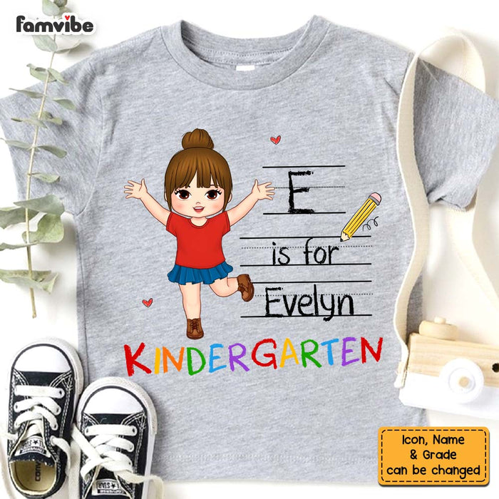 Personalized Gift For Grandson Alphabet Back To School Kid T Shirt - Kid Hoodie - Kid Sweatshirt 33509 1