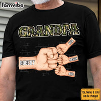 Personalized Gift For Grandpa Fist Bump Shirt - Hoodie - Sweatshirt 33511 thumb 1