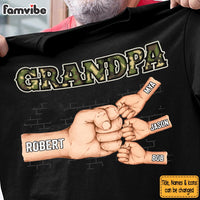 Personalized Gift For Grandpa Fist Bump Shirt - Hoodie - Sweatshirt 33511 thumb 1
