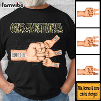 Personalized Gift For Grandpa Fist Bump Shirt - Hoodie - Sweatshirt 33511 thumb 1