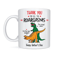 Personalized Gift for Husband Dad Roargasms Mug 33513 thumb 1