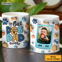 Personalized Gift For Dog Dad 3D Inflated  Mug 33530 thumb 1