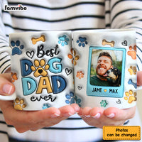 Personalized Gift For Dog Dad 3D Inflated  Mug 33530 thumb 1