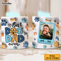 Personalized Gift For Dog Dad 3D Inflated  Mug 33530 thumb 1