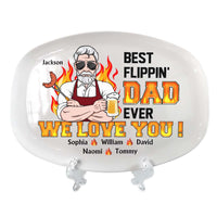 Personalized Flippin' Dad Ever Plate 33534 thumb 1