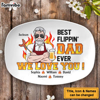 Personalized Flippin' Dad Ever Plate 33534 thumb 1