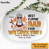 Personalized Flippin' Dad Ever Plate 33534 thumb 1