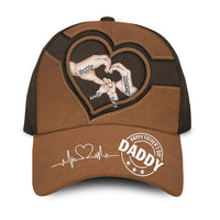 Personalized Gift For Dad First Father's Day Hand Cap 33545 thumb 1