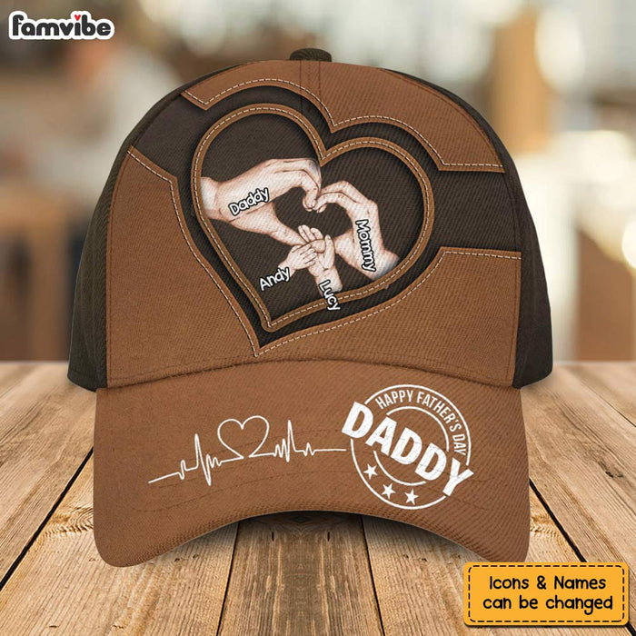 Personalized Gift For Dad First Father's Day Hand Cap 33545 1