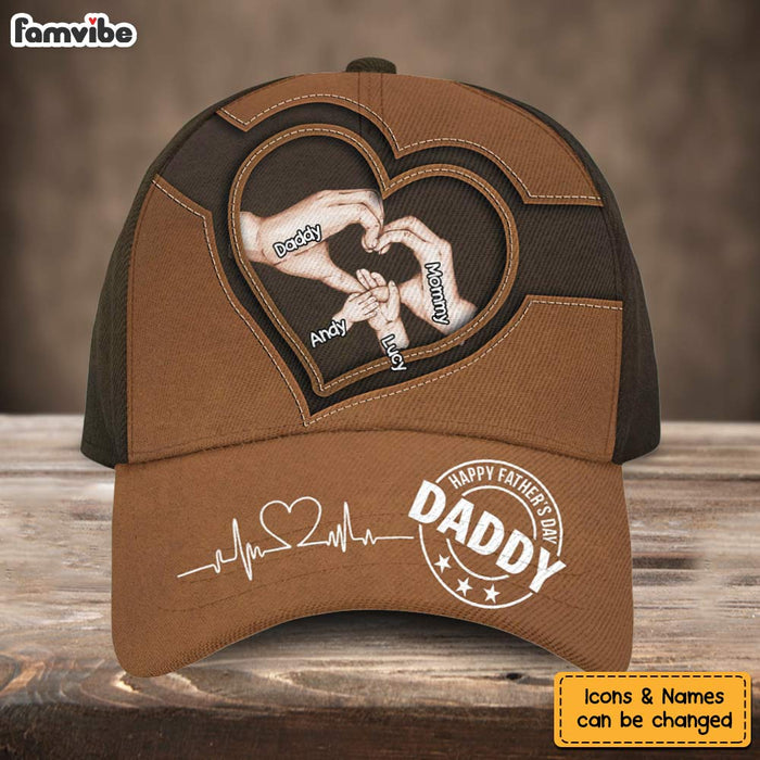 Personalized Gift For Dad First Father's Day Hand Cap 33545 1