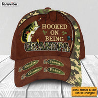 Personalized Gift For Grandpa Camo Fishing Cap 33547 thumb 1