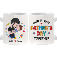 Personalized Gift For Our First Father's Day Together Mug 33548 thumb 1